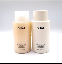 Ouai Medium Hair Shampoo Medium Hair Conditioner 10 oz / 300 ml Set Of 2