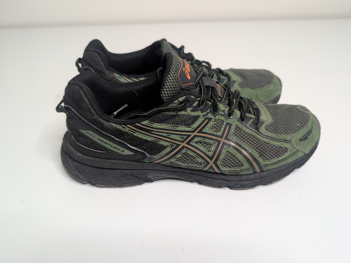 Asics Gel-Venture 6 〈24cm〉 Size 10.5 - ASICS GEL-Venture 6 Green/Black/Orange | eBay