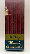 VTG Brush-n-Shoehorn gift set included a brush, a shoehorn, and a wall hanger