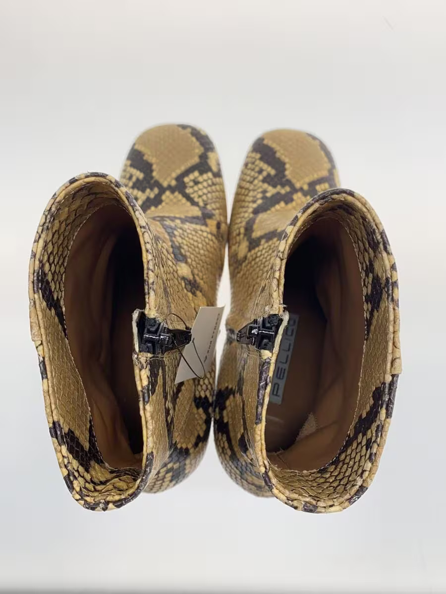 Pellico Short Boots 38 Beg Python Side Zip JTt04 - image 3