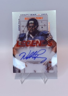 Topps 2025 Signature Class William Perry Bears Crystal Clear Auto #LTCA-WP