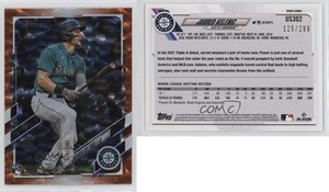 2021 Topps Update Orange Foil /299 Jarred Kelenic #US302 Rookie RC
