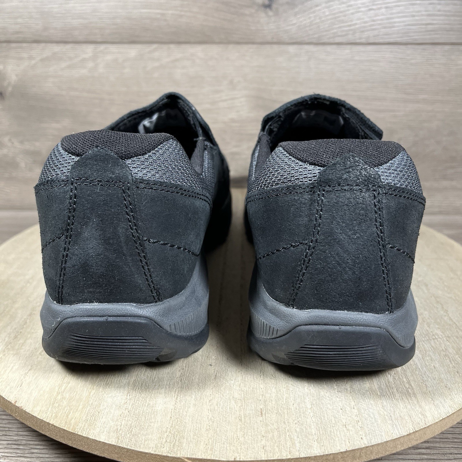 Scarpe Merrell Anvik Pace Mocs nere in pelle escursionismo da uomo misura 12 larghe