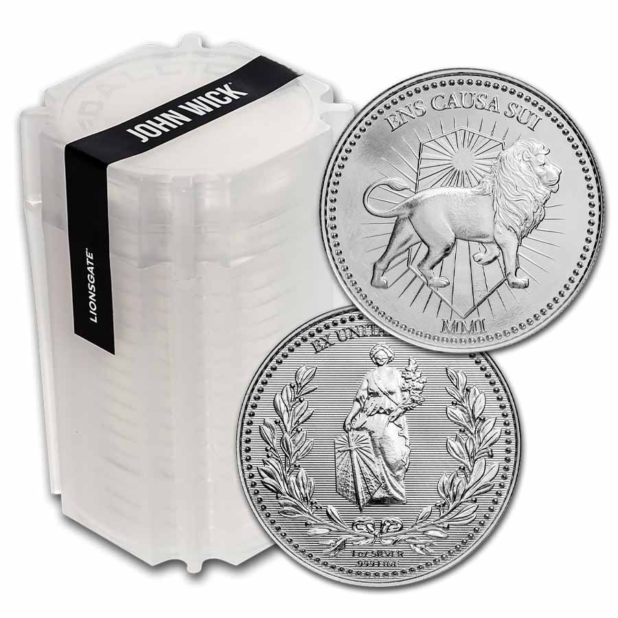 John Wick® 1 oz Silver Continental Coin - Tube of 20 | eBay