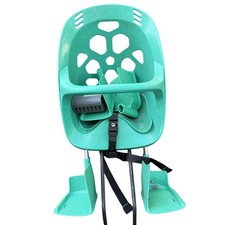 Bell Kids Child Bike Seat Teal Rear Mount Carrier Safety Harness Bicycle Seat