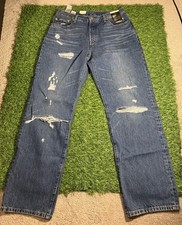 Levi s 501 Original High Rise Button Fly Straight Leg Jeans Size 29x30 NWT