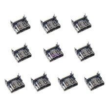 10 Packs HDMI Port Connector Socket Replacement For Sony PlayStation 5 HDMI PS5