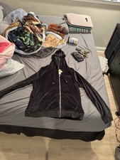 Victoria Secret Pink Black Zip Jacket Brand New With Tags