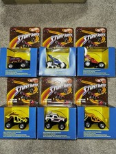 Hotwheels Stunt Ratz full set of 6 from Germany,1986, sealed,unpunched boxes
