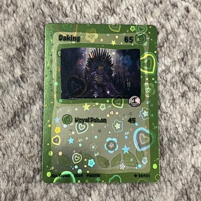 Daking POKIDOKI 34 Heart Holo 1st EDITION 2024 Chef Ken Lee Fan Art Nidoking D1