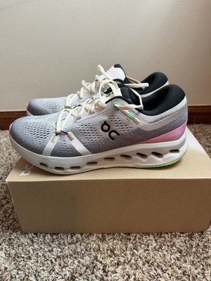 On Cloud Cloudsurfer 2 Men Running Shoes Size 9 M Grey Green Pink 3MF10120981