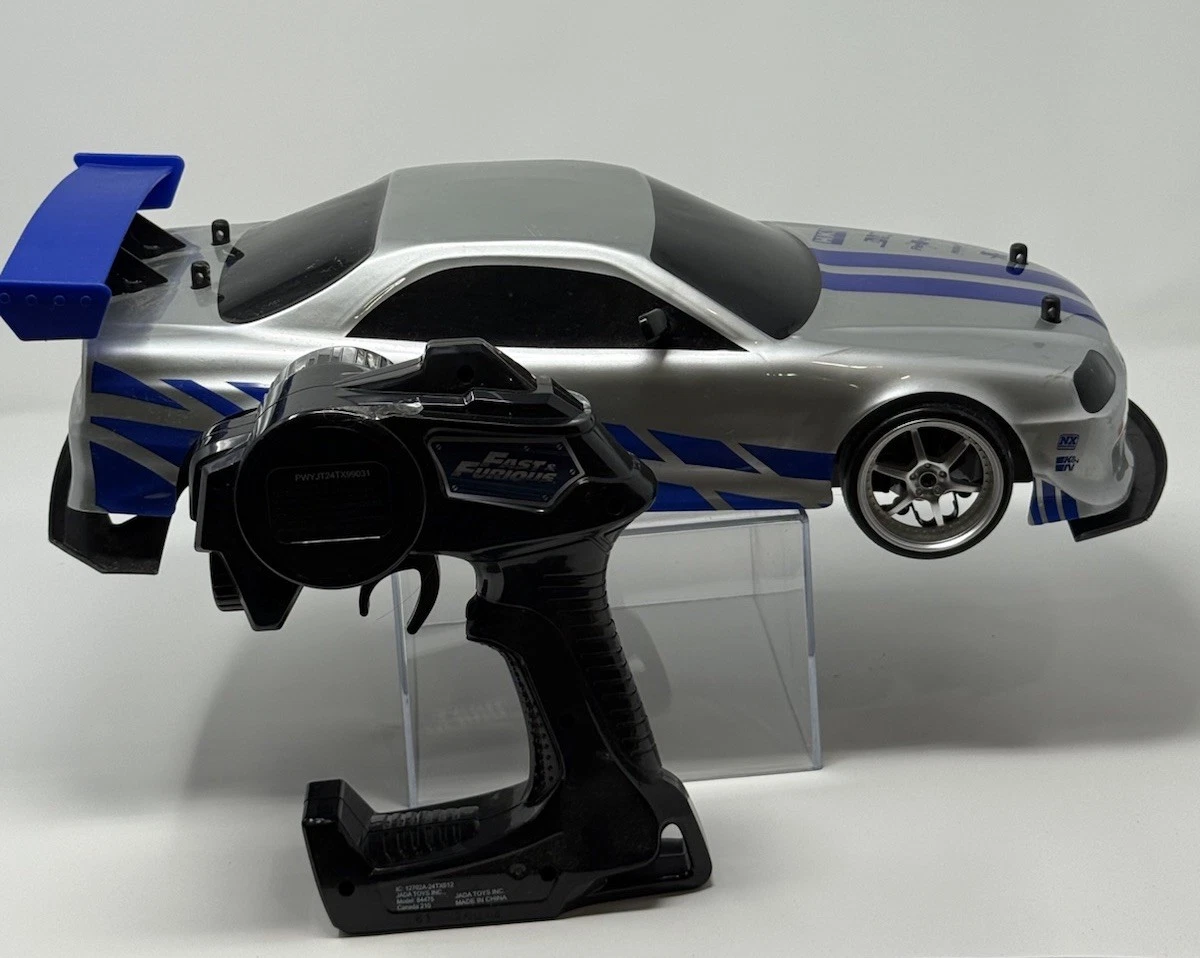JADA FAST&FURIOUS GT-R ラジコン 1/10スケール Fast & Furious 1:10 Nissan Skyline GT-R R34 Drift RC Radio Control