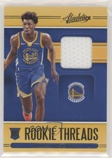 2020-21 Panini Absolute Memorabilia Rookie Threads Level 1 James Wiseman 0q0