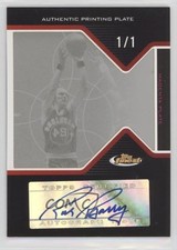 2004-05 Topps Finest Printing Plate Magenta Framed 1/1 Rick Barry #145 HOF 05bt
