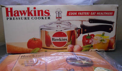 HAWKINS Classic 1.5 Liter Small Aluminum Pressure Cooker Hand Control