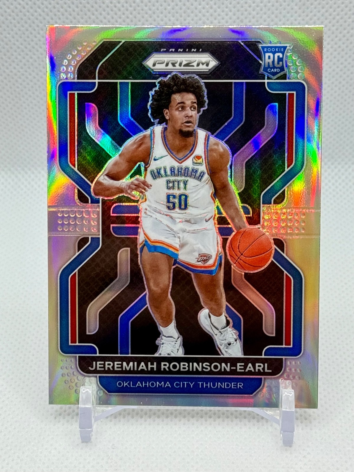 2021-22 Panini Prizm - Jeremiah Robinson-Earl #319 Silver Prizm (RC) NBA Pacers