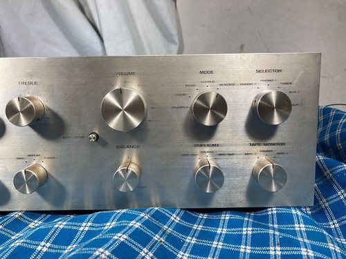 Diatone Mitsubishi DA-P100 Preamp No Wood Case Diamond Complete Used - Picture 3 of 8