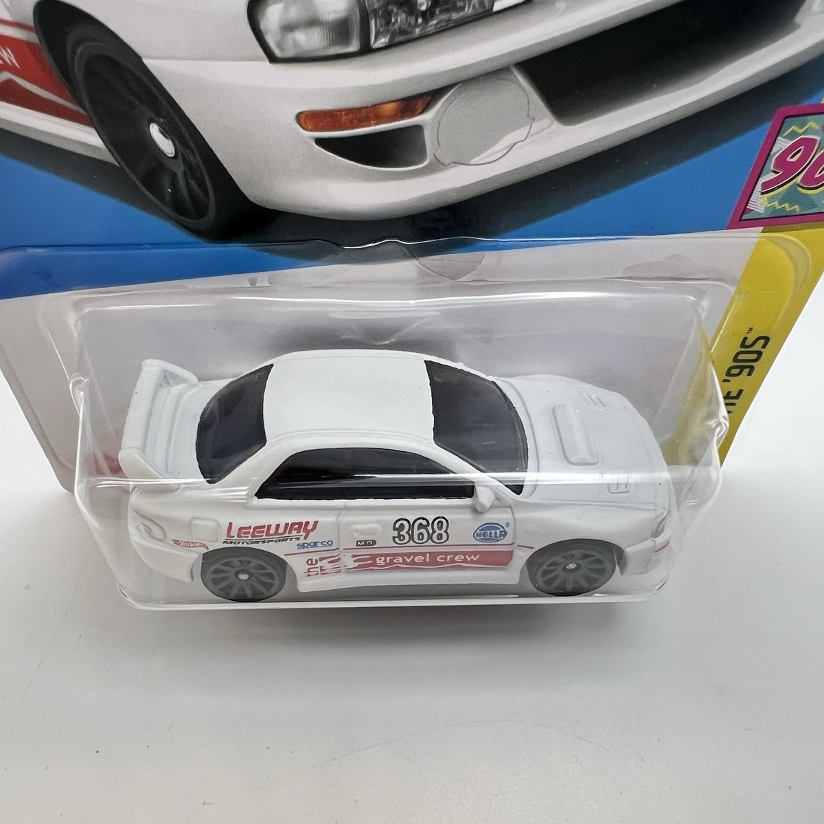 Hot Wheels '98 Subaru Impreza 22B-STi Version White HW: The '90s