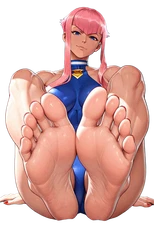 Manon Street Fighter Vinyl Car Decal Sticker 7" Weatherproof