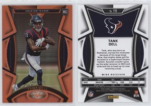 2023 Certified Rookies Mirror Orange /149 Tank Dell #119 Rookie RC