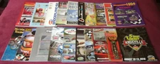 Lot of 20 Various Auto Racing Programs
