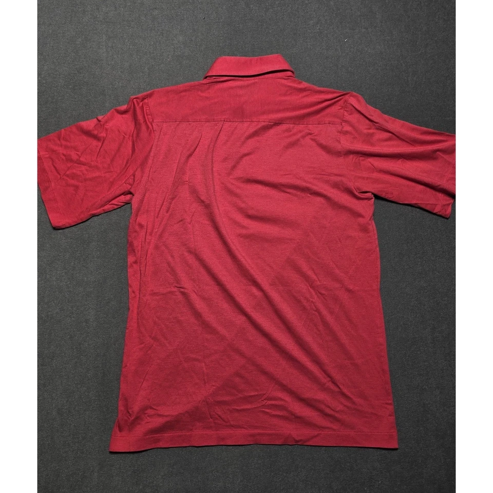 Camisa Polo de Golf Colección Titleist Mickey Mouse Bordada Roja Para Hombre Años 90 De Colección Foto 4 de 4