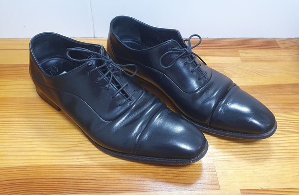 Men Moreschi Heels Black Leather 41