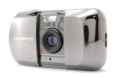 OLYMPUS オリンパス　μ 【mju:】LIMITED Olympus Mju II Limited Edition Quartz Date Panorama