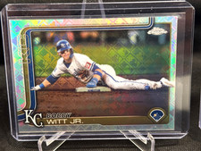 2025 Topps Chrome Hobby Logofractor Bobby Witt Jr Image Variation SSP #93