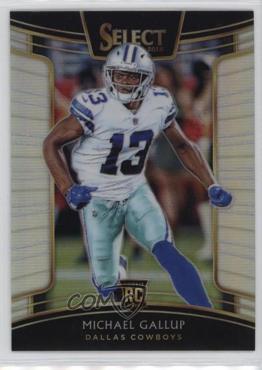 2018 Panini Select Concourse Silver Prizm Michael Gallup #94 09xy