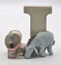 Disney Winnie the Pooh Eeyore Alphabet Letter "J" Michel Co. Stand Or Hang