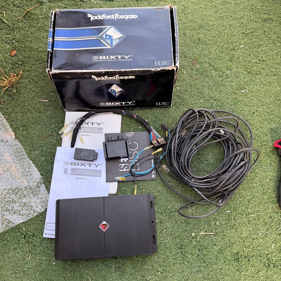 Rockford Fosgate 3Sixty.3 Signal Processor DSP