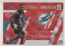 2017 Panini Unparalleled Class of Rookie Red 7/25 Cordrea Tankersley #232 1u6