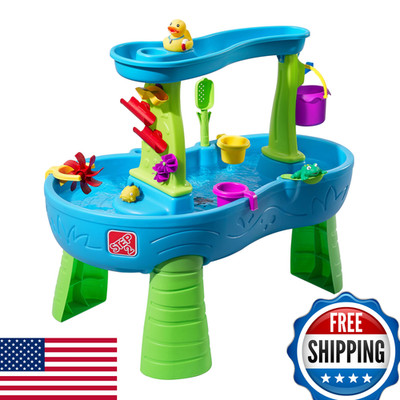 Step2 Rain Showers Splash Pond Water Table Kids Water And Sand Activity Sensory