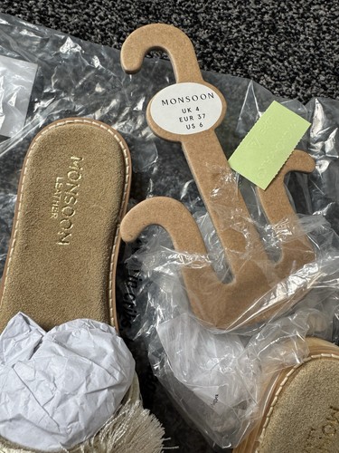 Monsoon Womens Slippers - UK 4 - Picture 2 of 4
