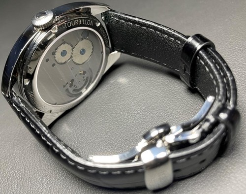 NOVAORTUS Watch Limited to 10 pieces Meteorite x Tourbillon Stainless Steel - Picture 9 of 12