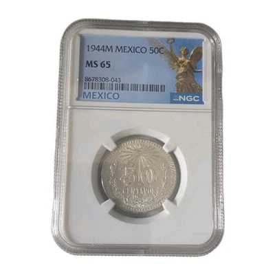 50 Centavos Silver 1944 Year Mexican Coins (1905-Now) for sale | eBay