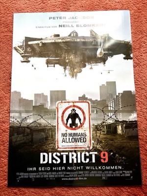 District 9 - Kinoplakat Poster A1, Neill Blomkamp