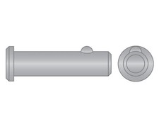 Clevis Pin Cotterless 1/2 x 3 Stainless Steel...