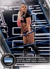 2020 Topps WWE Women's Division #34 A Bliss No 1 Contender SmackDown Women Champ
