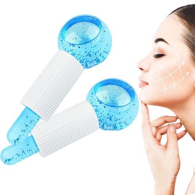 Facial Roller Massagegeräte,Facial Ice Globes, Kühlende Massagebälle für Gesi...
