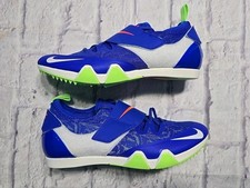 Nike Pole Vault Elite Track  Field Spikes Men Size 9.5 Blue AA1204-400 NEW