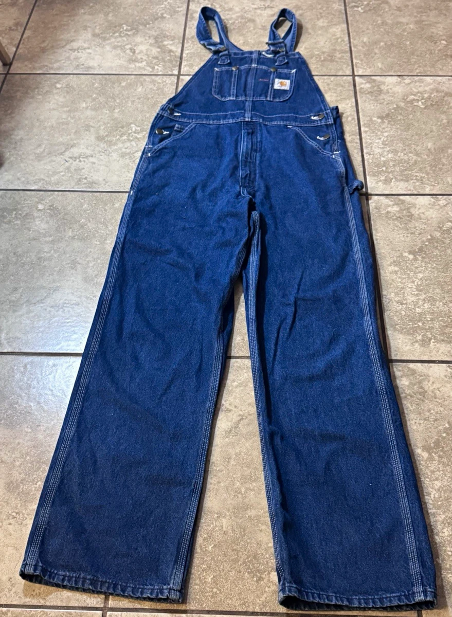 carhartt denim overalls products for sale | eBay
