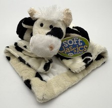 NWT Soft Classics Cow Lovey Plush Baby Toy