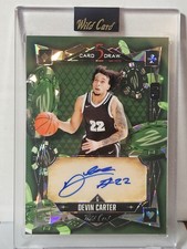 2024 Wild Card 5 Card Draw Devin Carter Autograph 1/3 5CDM-DCA