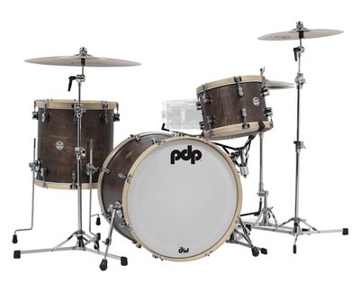 Open Box PDP Concept Classic Series 3-Pc Maple Shell Pack - Walnut w/ Nat Hoops