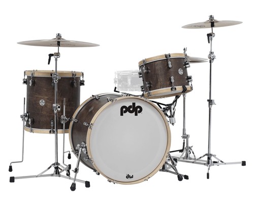 Open Box PDP Concept Classic Series 3-Pc Maple Shell Pack - Walnut w/ Nat Hoops