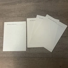 Dow Jones & Company Inc. Letterhead Stationary Los Angeles California 16 Sheets