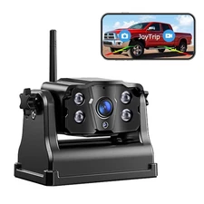 4G WiFi Wireless Battery Power Car Rear View Backup Camera RV For iOS Android