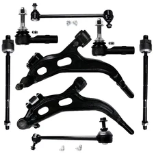 8x Front Lower Control Arms Sway Bars Tie Rods Kit For 2005-2007 Ford Freestyle